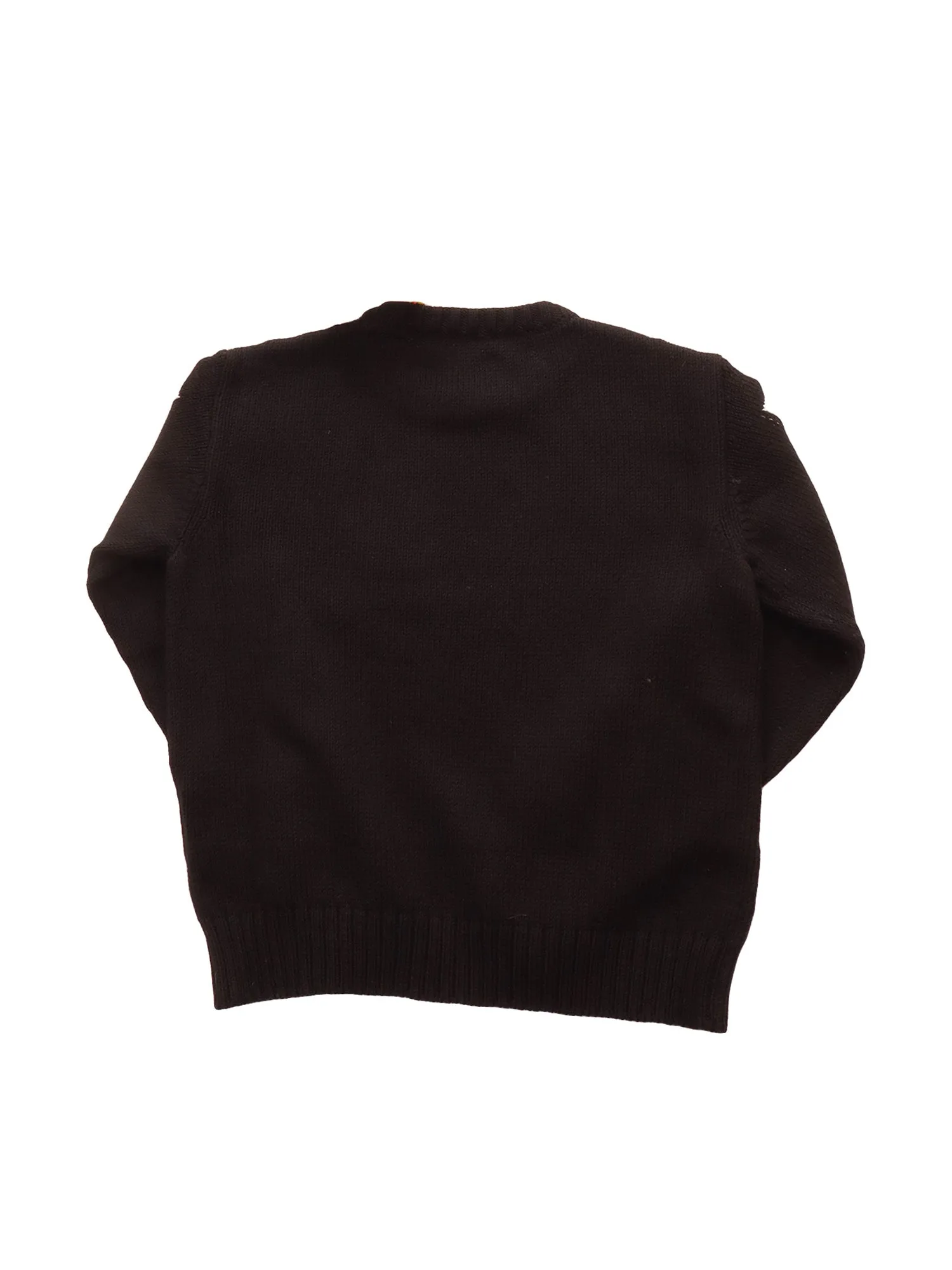 Off-White Kids Logo Intarsia Crewneck Sweater