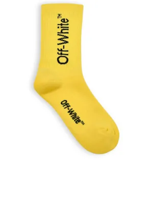 Off-White Kids Logo Intarsia Socks