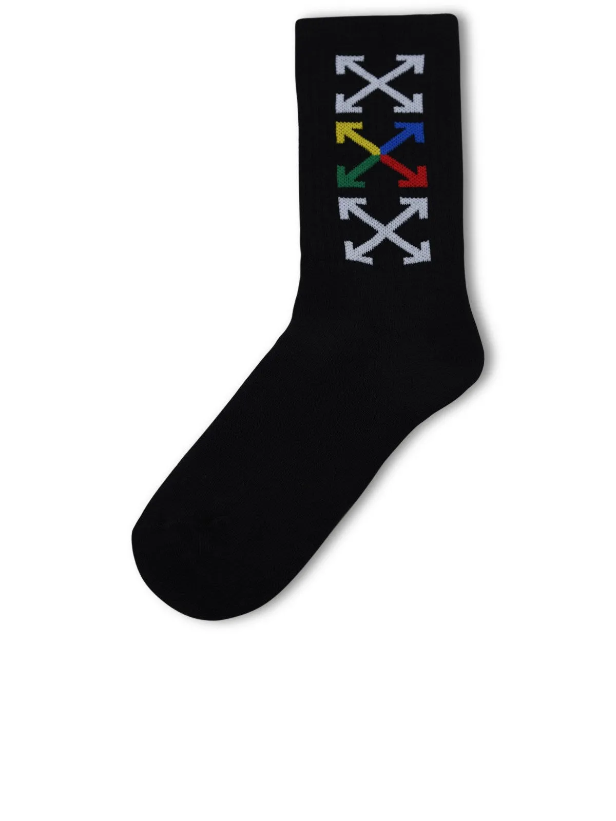 Off-White Kids Logo Intarsia Socks