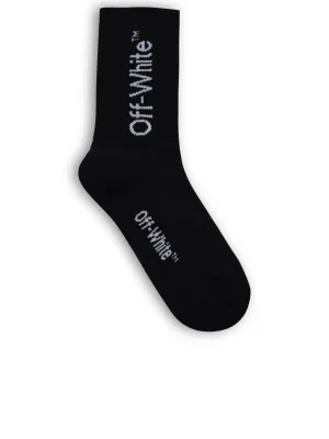 Off-White Kids Logo Intarsia Socks