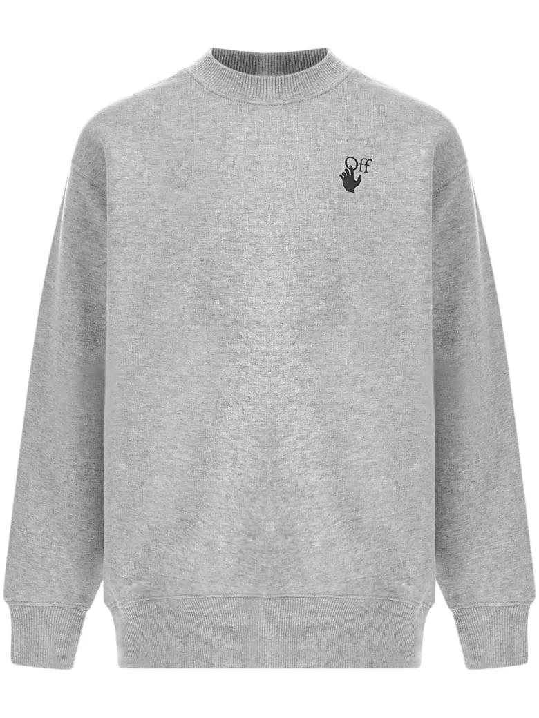 Off-White Kids Logo Print Sweatshirt