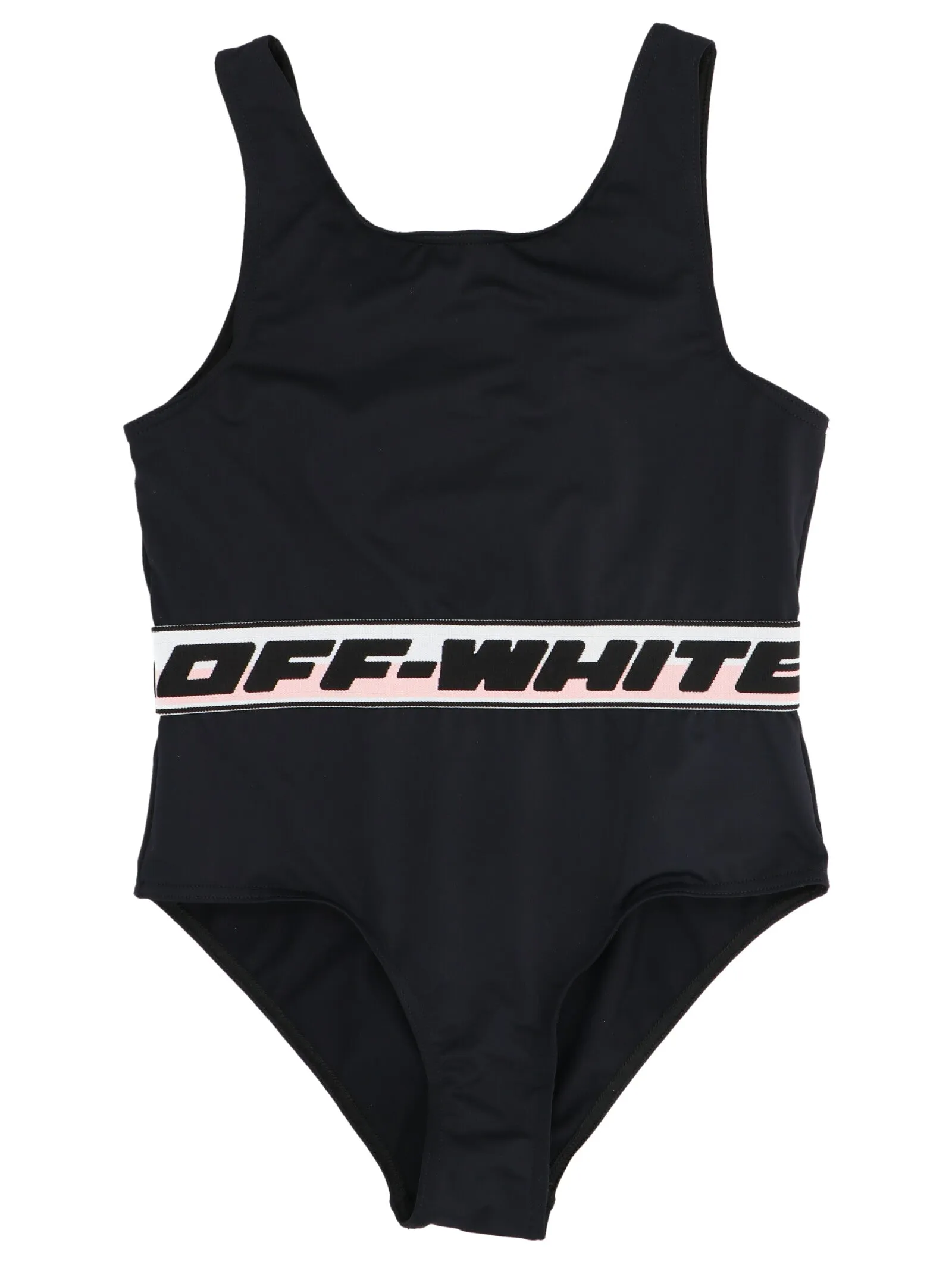 Off-White Kids Logo Tape Sleeveless Swimsuit