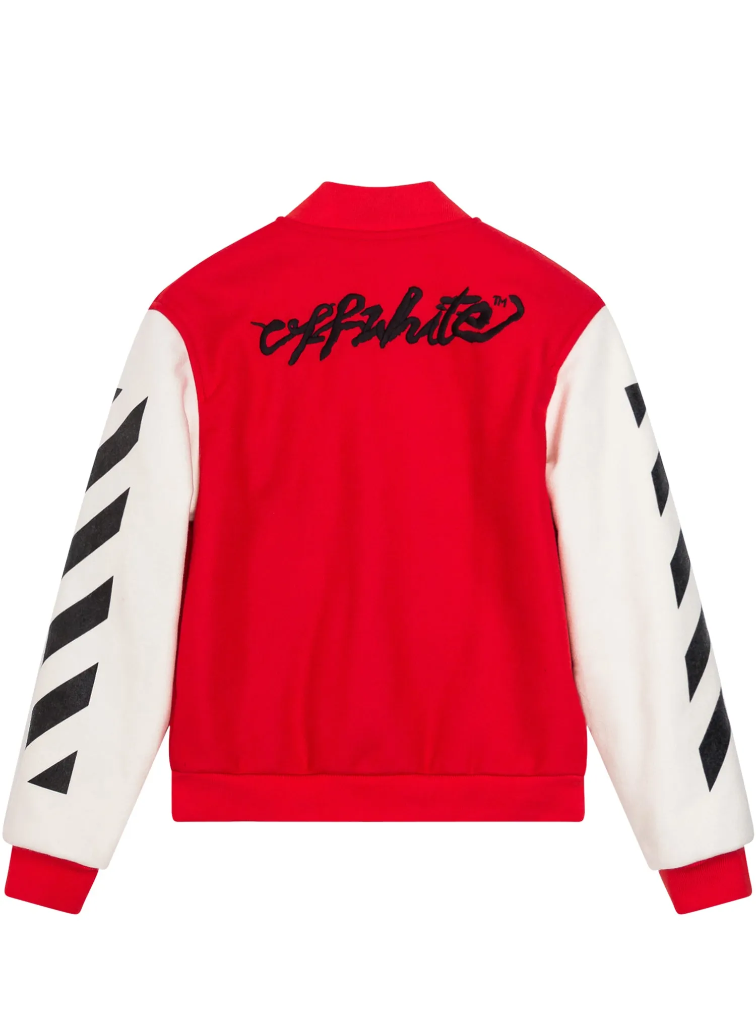 Off-White Kids Patch-Detailed Bomber Jacket