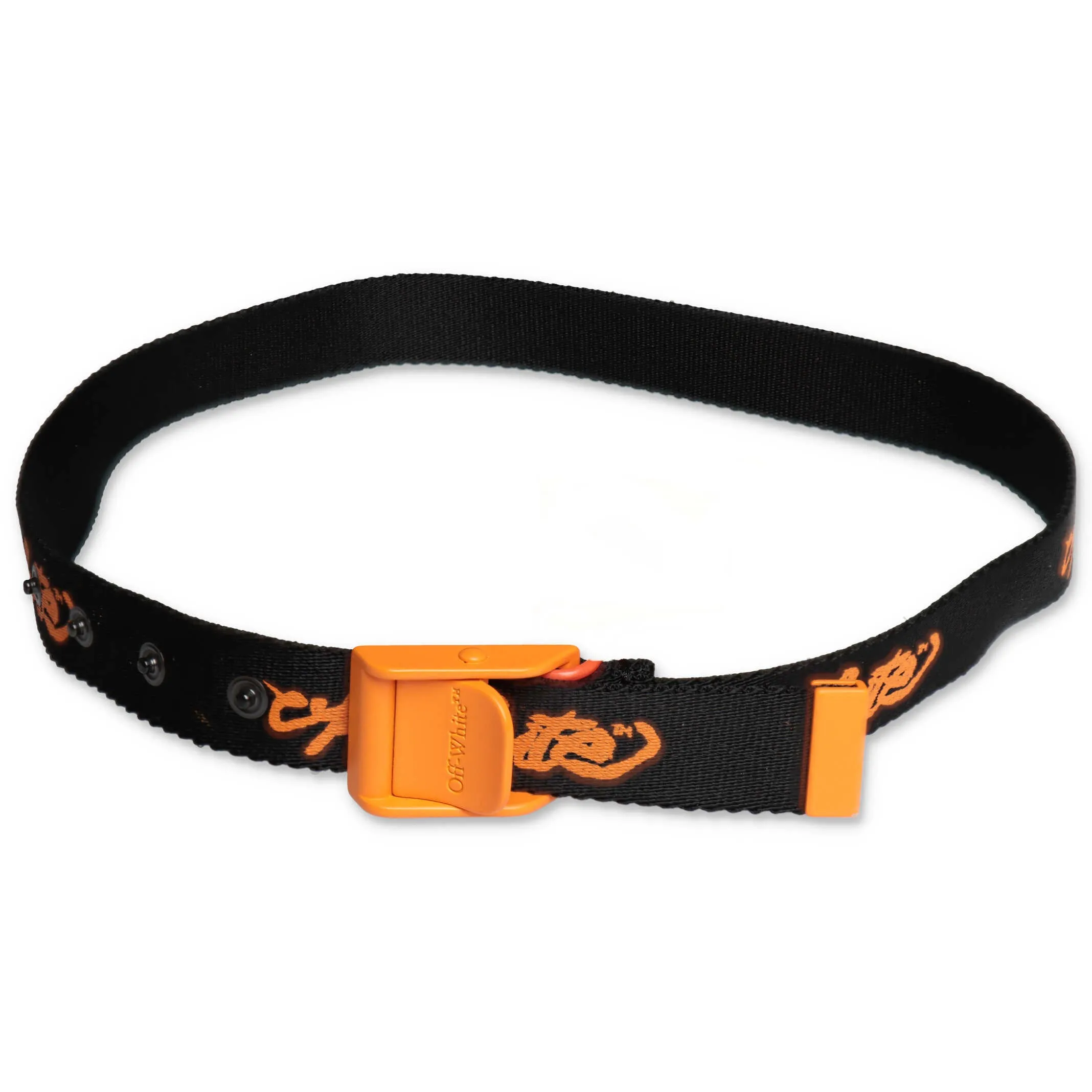 Off-White Kids Script Buckled Belt