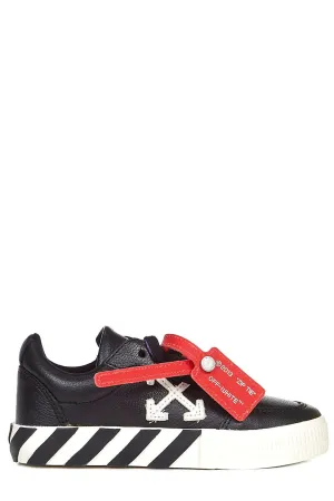 Off-White Kids Vulcanized Lace-Up Sneakers
