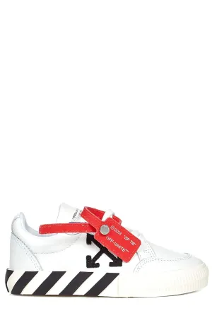 Off-White Kids Vulcanized Lace-Up Sneakers