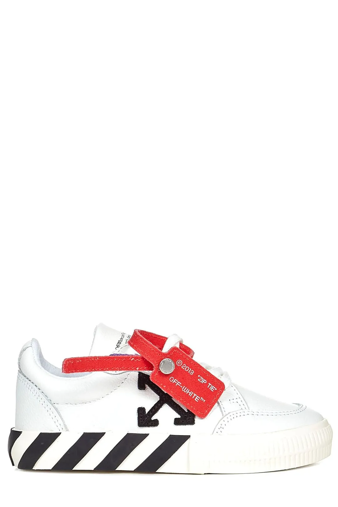 Off-White Kids Vulcanized Lace-Up Sneakers
