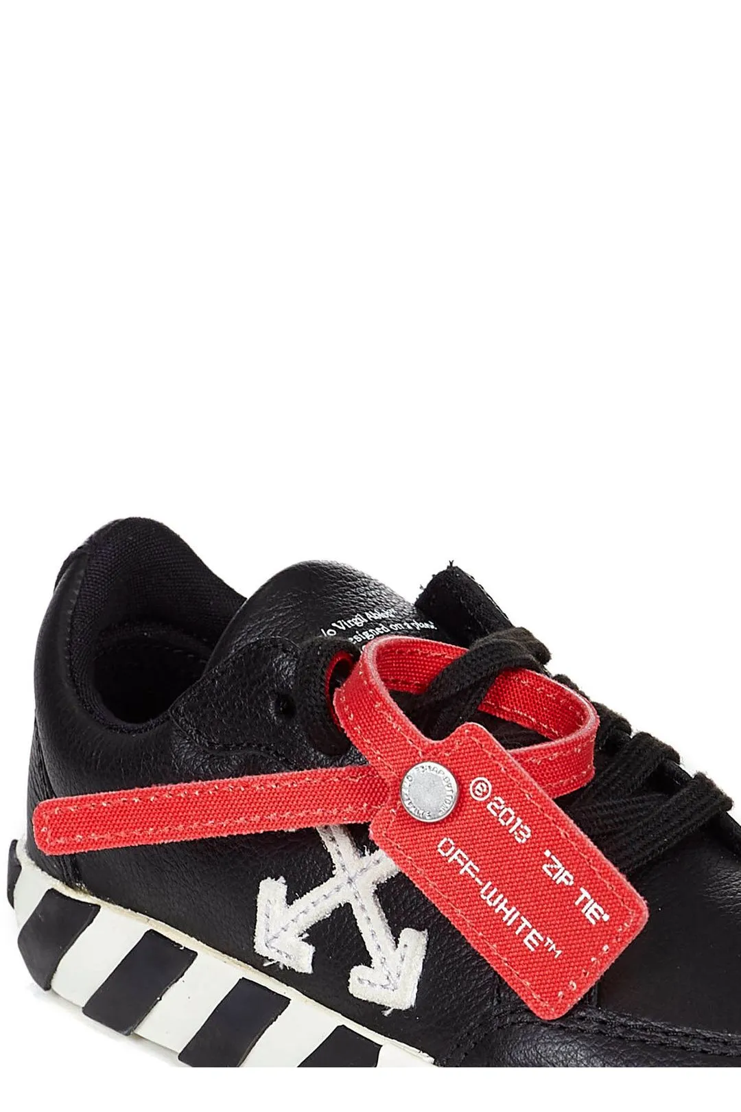 Off-White Kids Vulcanized Lace-Up Sneakers