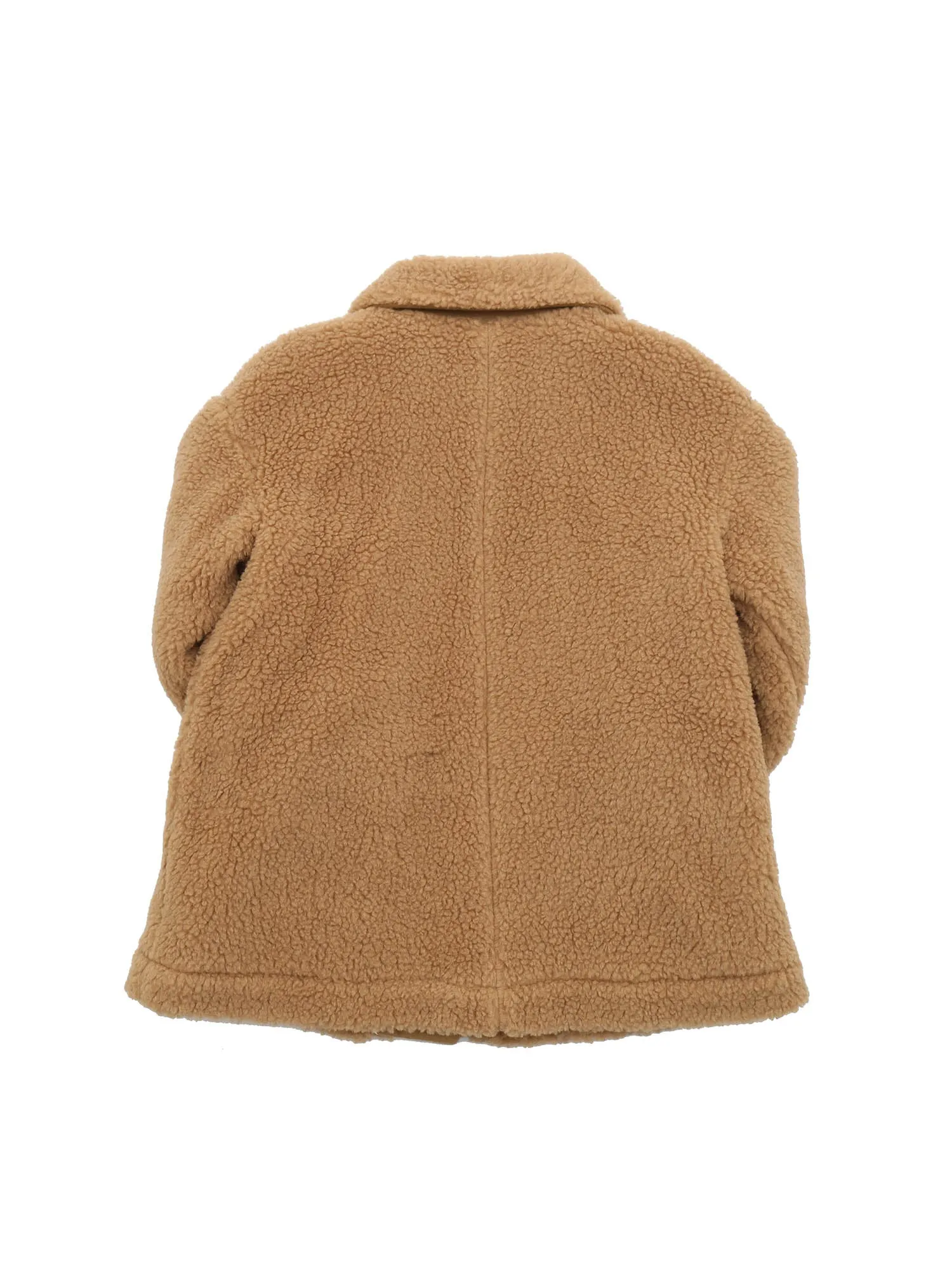 Palm Angels Kids Bear Motif Coat