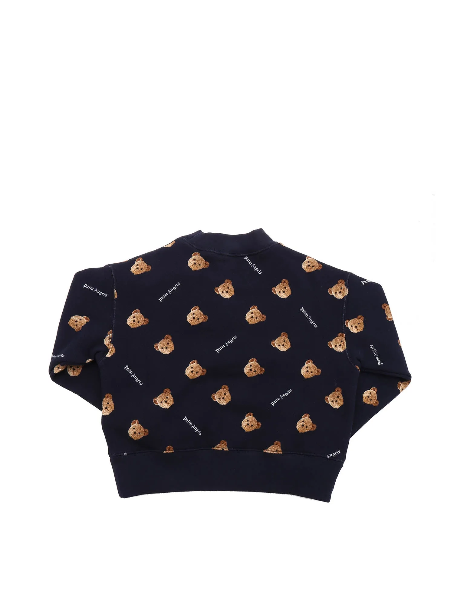 Palm Angels Kids Bear Printed Crewneck Sweatshirt