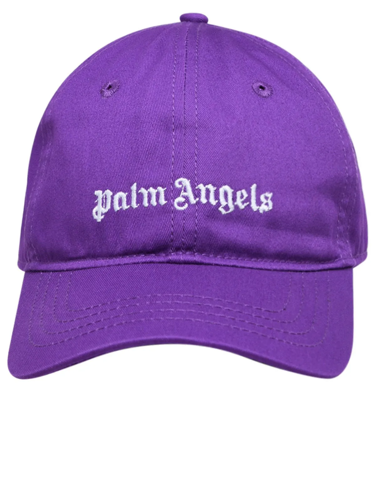 Palm Angels Kids Logo Embroidered Baseball Cap