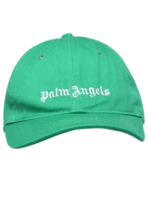 Palm Angels Kids Logo Embroidered Hat