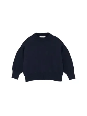 Palm Angels Kids Logo Intarsia Knit Jumper