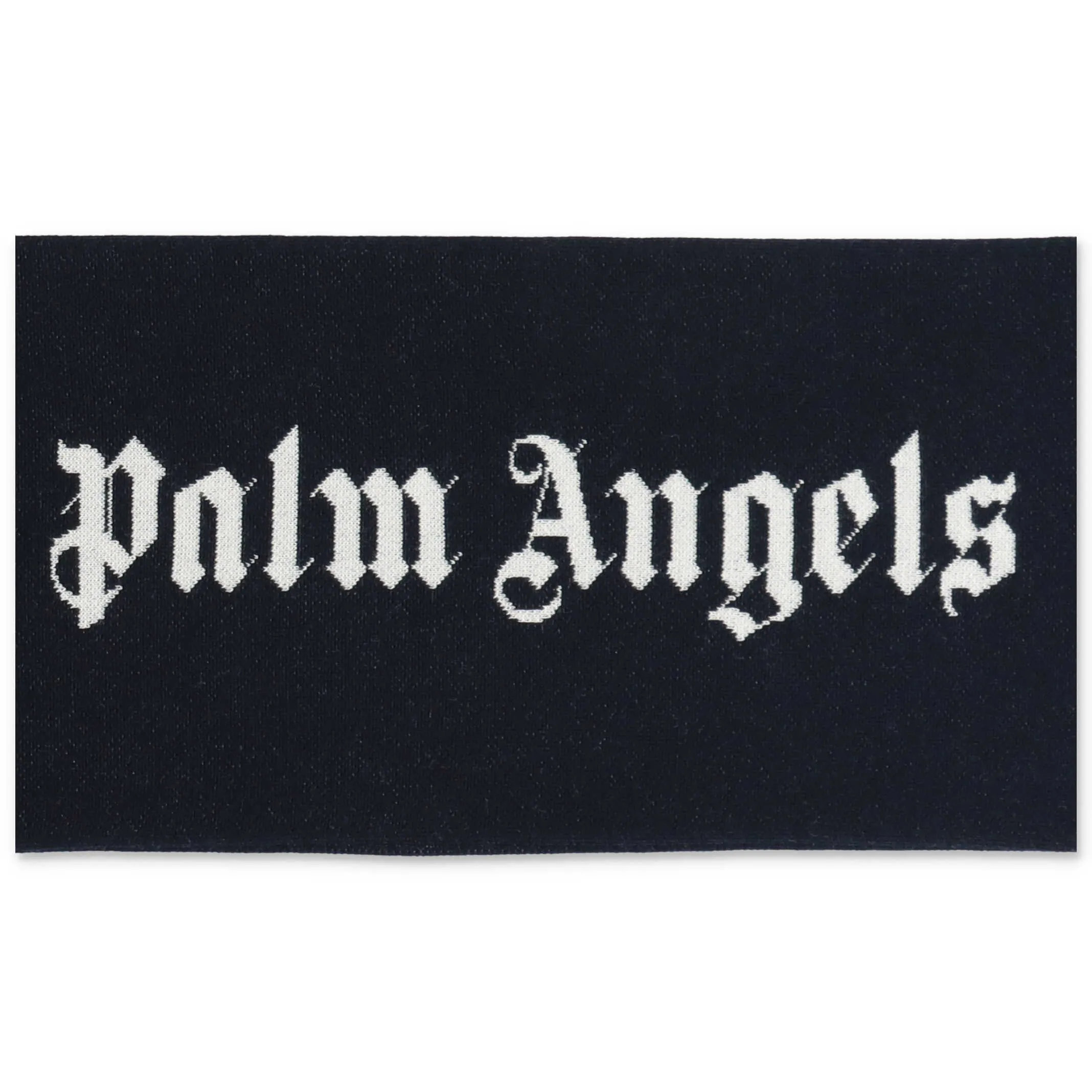 Palm Angels Kids Logo Intarsia Scarf