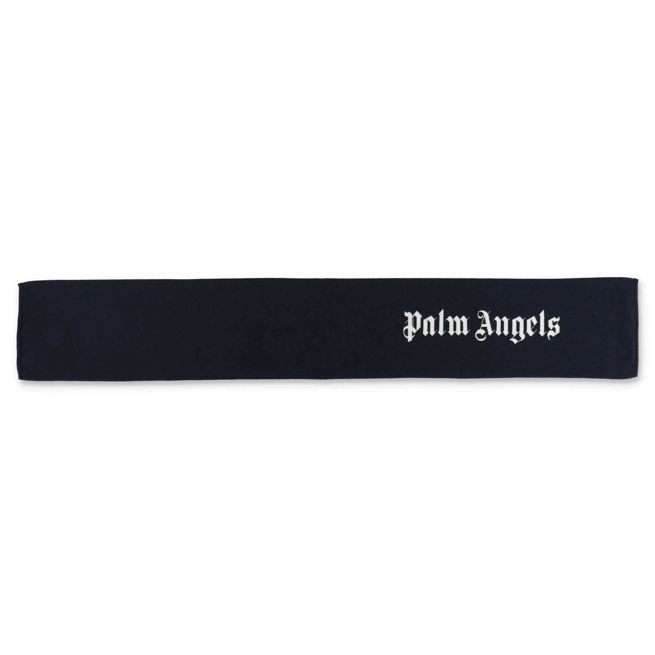 Palm Angels Kids Logo Intarsia Scarf