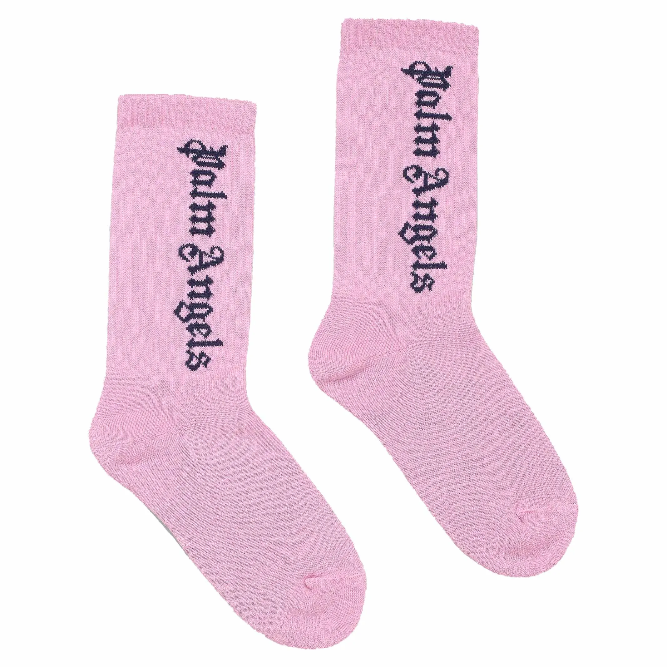 Palm Angels Kids Logo Intarsia Socks