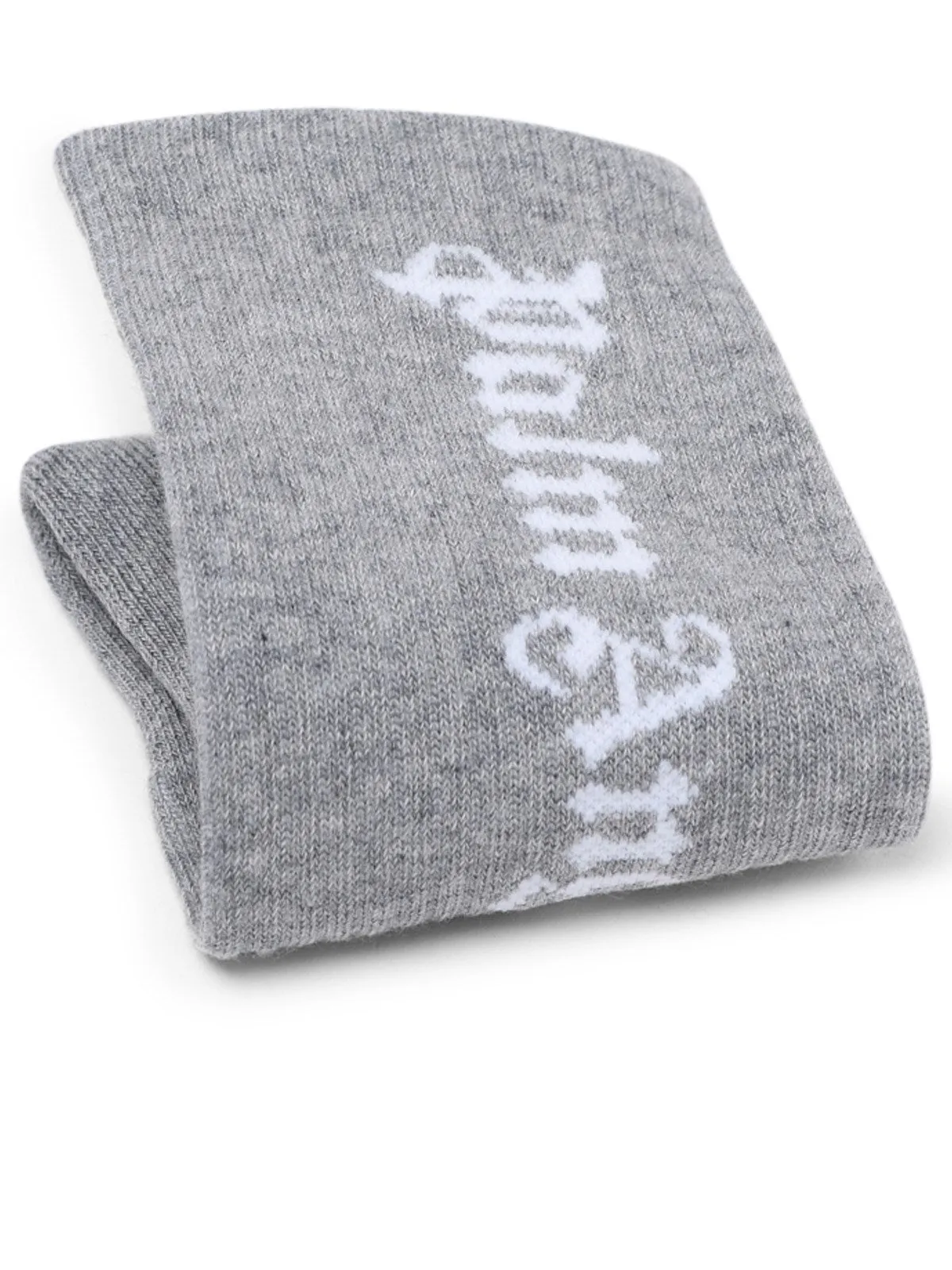 Palm Angels Kids Logo Intarsia Socks