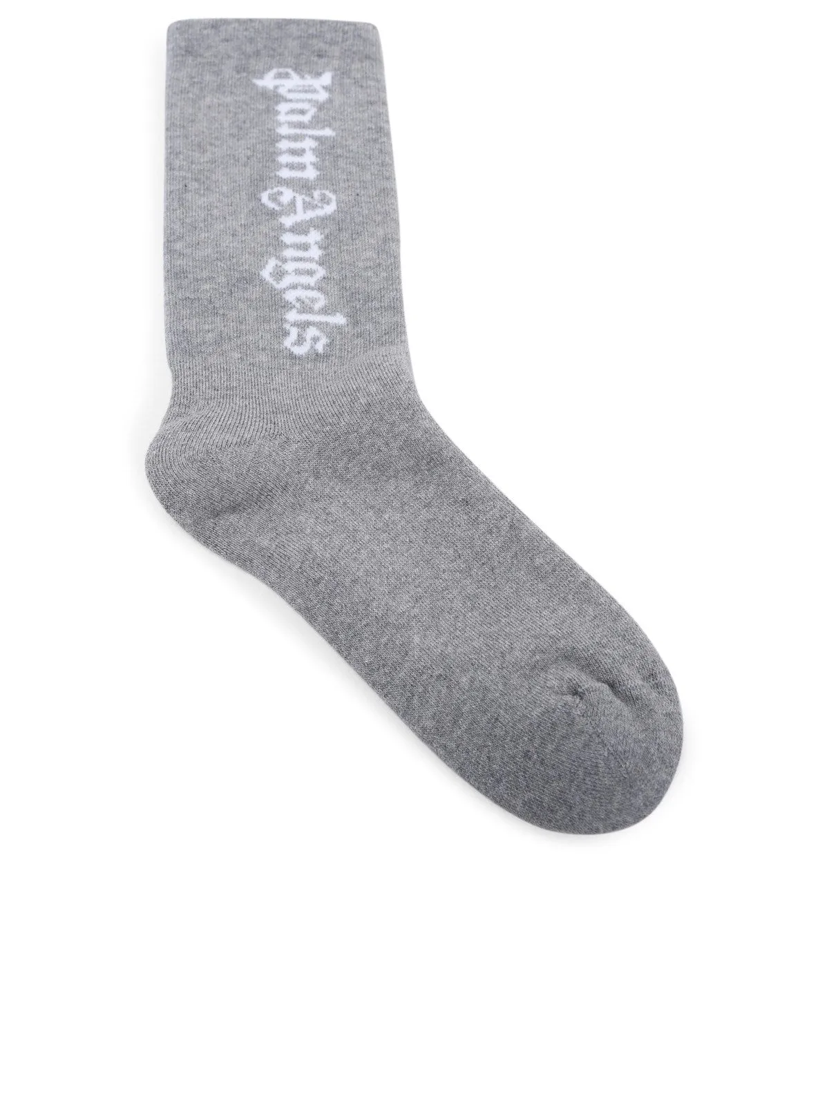 Palm Angels Kids Logo Intarsia Socks