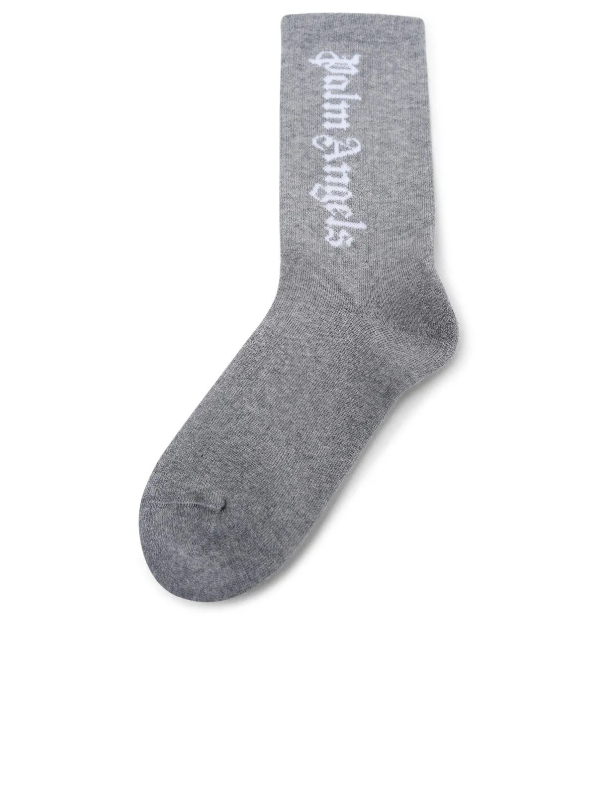 Palm Angels Kids Logo Intarsia Socks