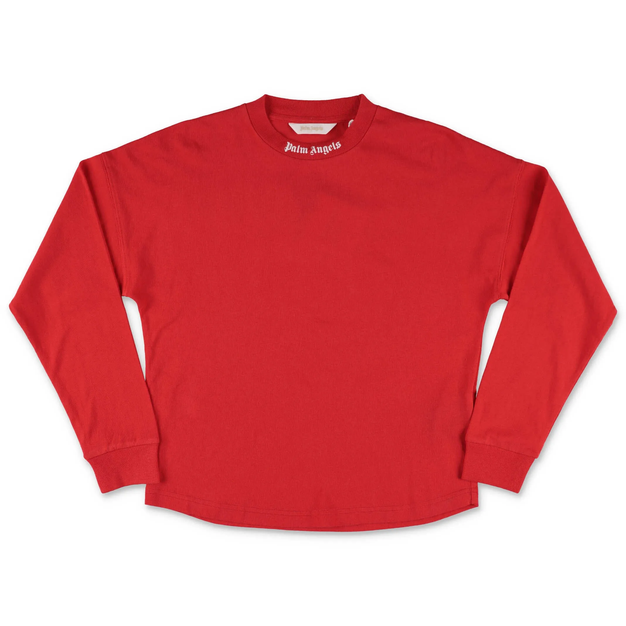 Palm Angels Kids Logo Print Crewneck Sweatshirt