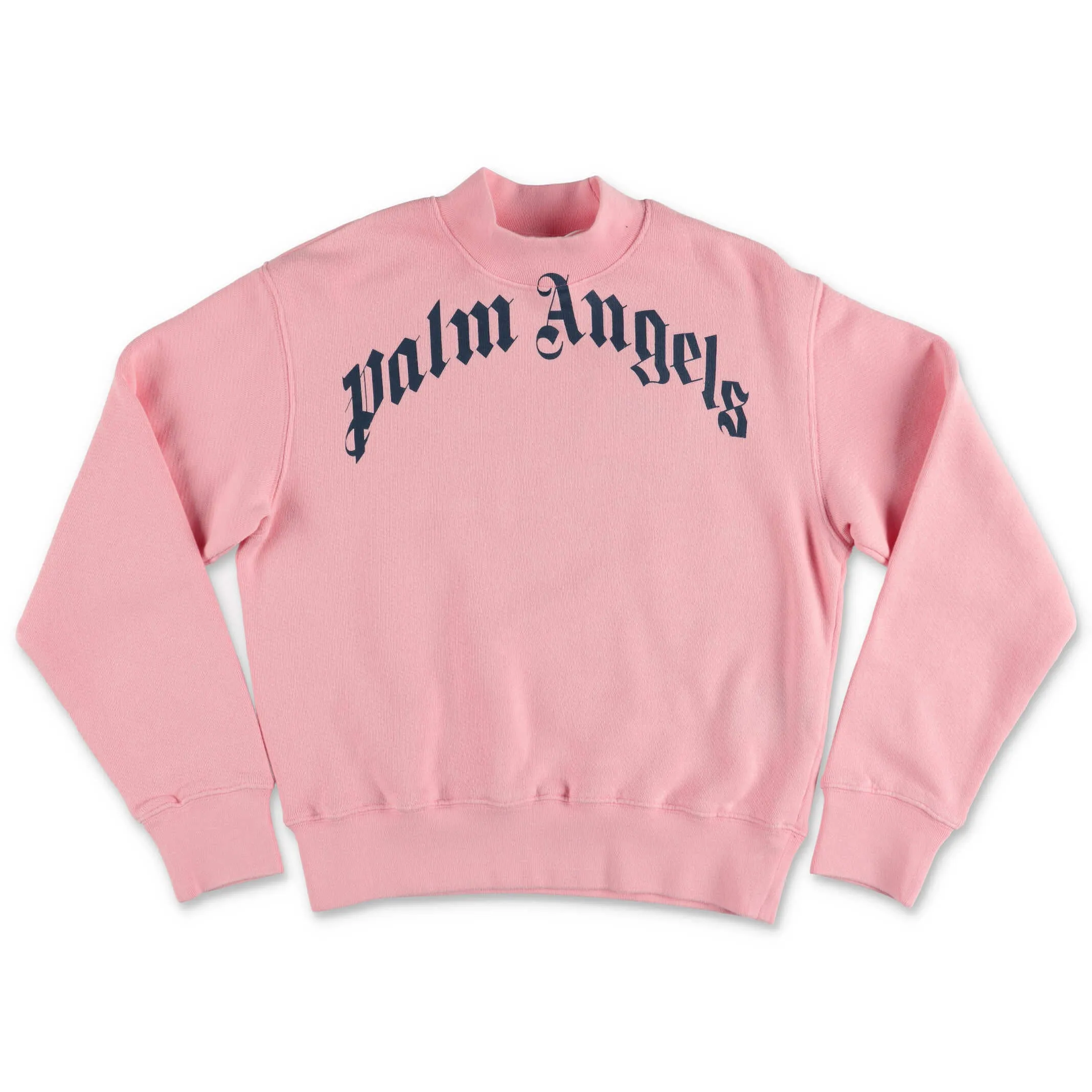 Palm Angels Kids Logo Print Crewneck Sweatshirt