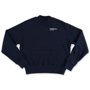 Palm Angels Kids Logo Print Crewneck Sweatshirt