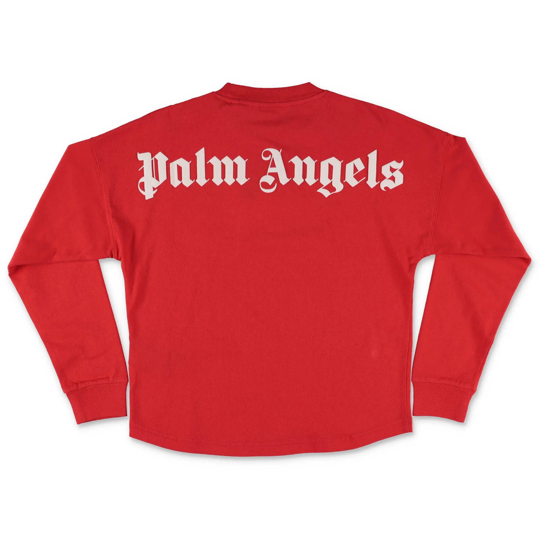 Palm Angels Kids Logo Print Crewneck Sweatshirt