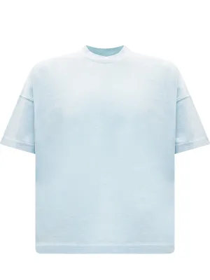Palm Angels Kids Logo Print Crewneck T-Shirt