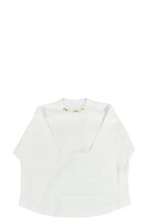 Palm Angels Kids Logo Print T-Shirt