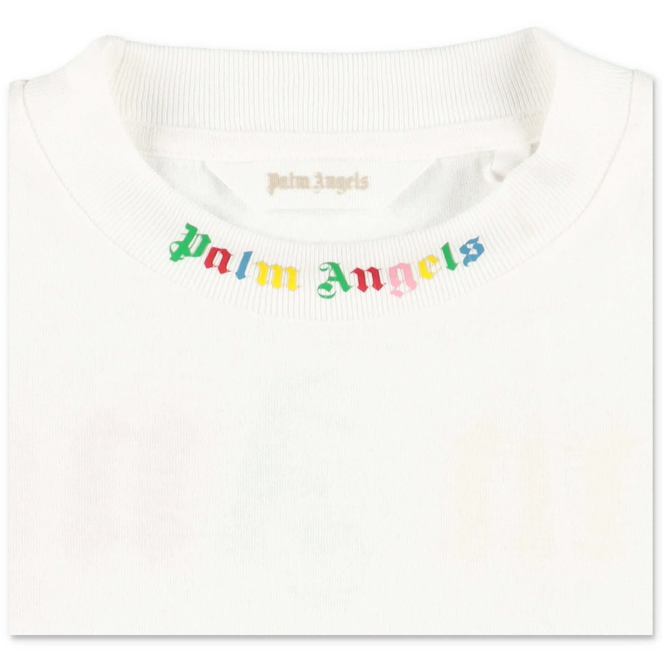 Palm Angels Kids Logo Print T-Shirt