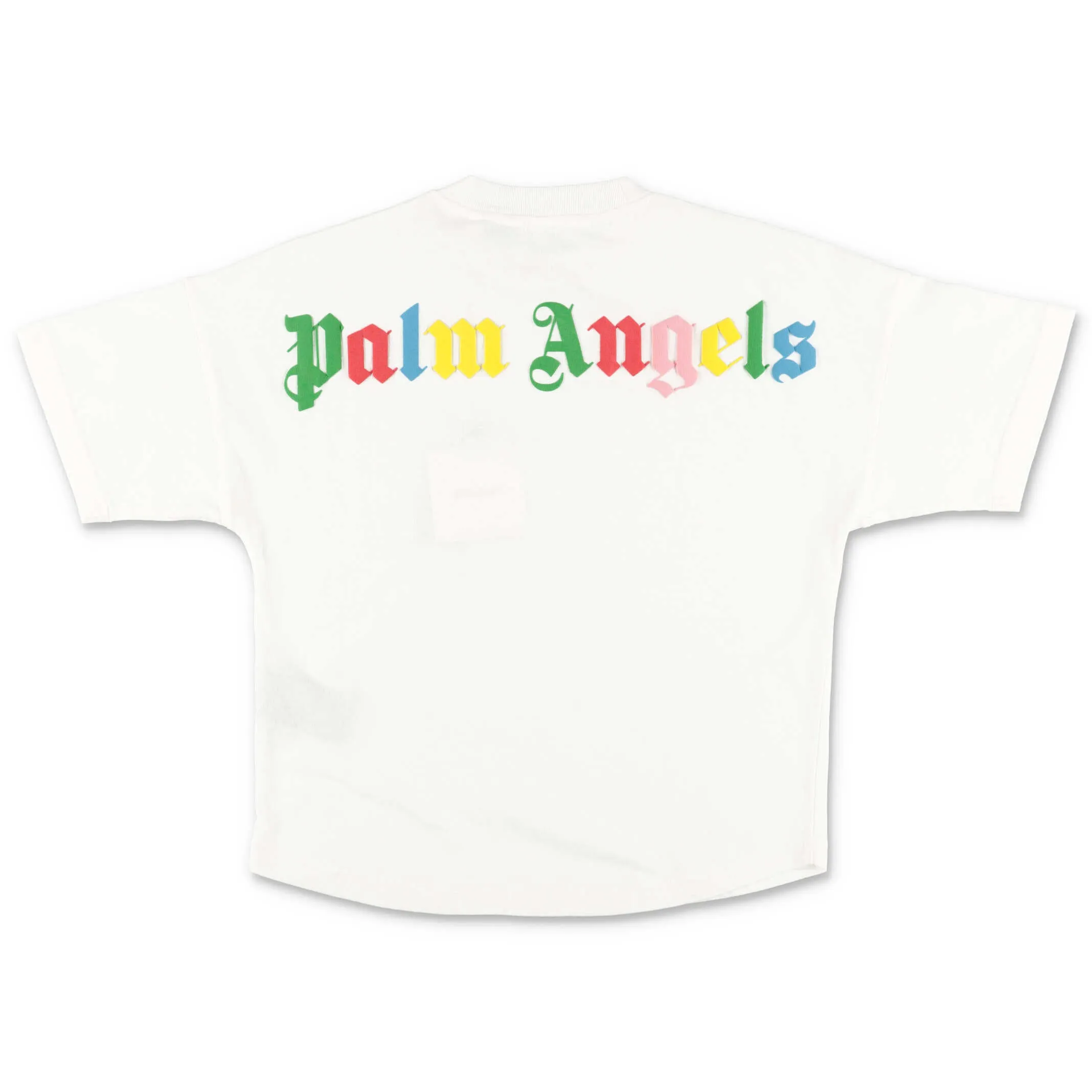 Palm Angels Kids Logo Print T-Shirt