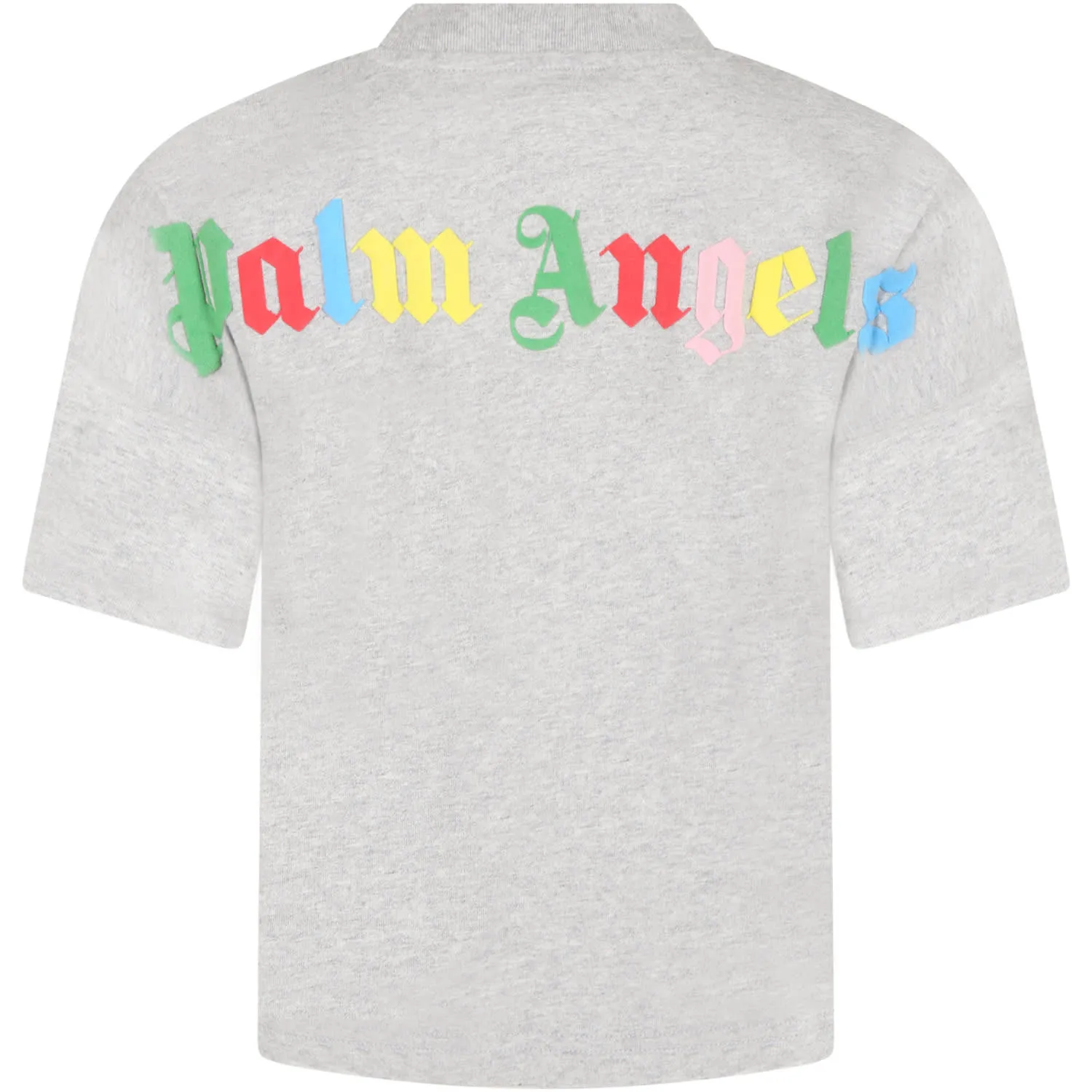 Palm Angels Kids Logo Print T-Shirt