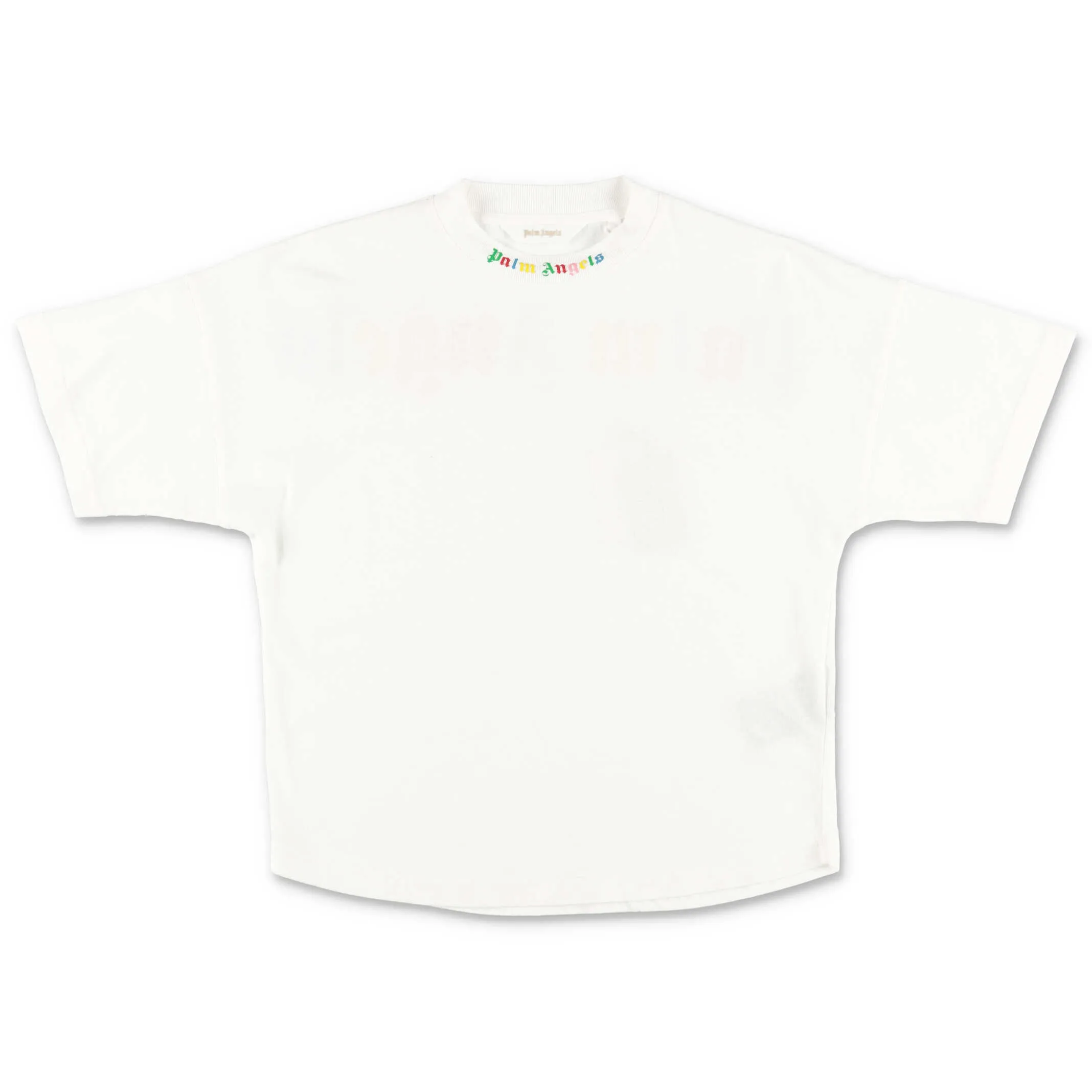 Palm Angels Kids Logo Print T-Shirt