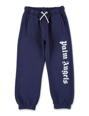 Palm Angels Kids Logo Print Track Pants