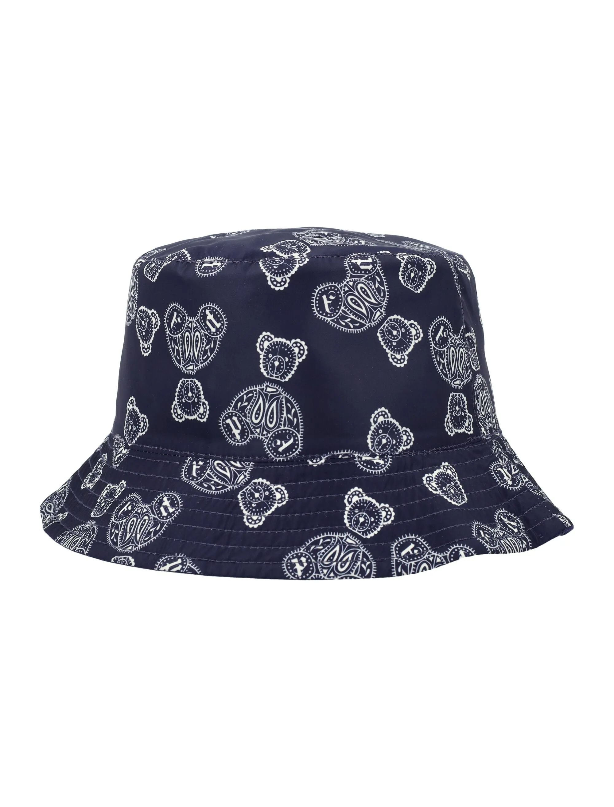 Palm Angels Kids Reversible Teddy Bear Motif Bucket Hat