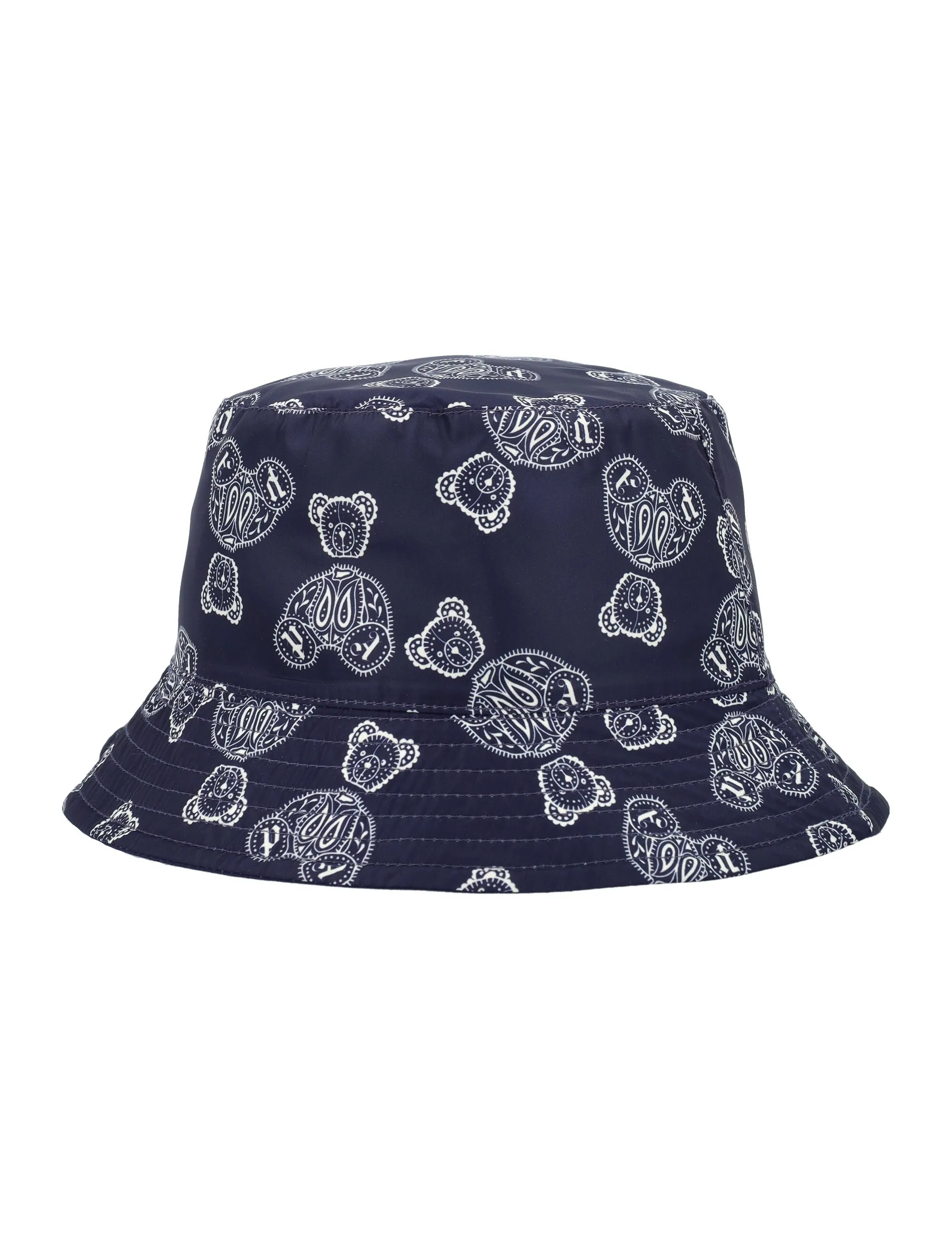 Palm Angels Kids Reversible Teddy Bear Motif Bucket Hat