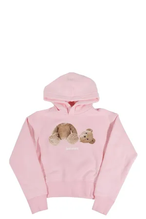 Palm Angels Kids Teddy Bear Print Hoodie