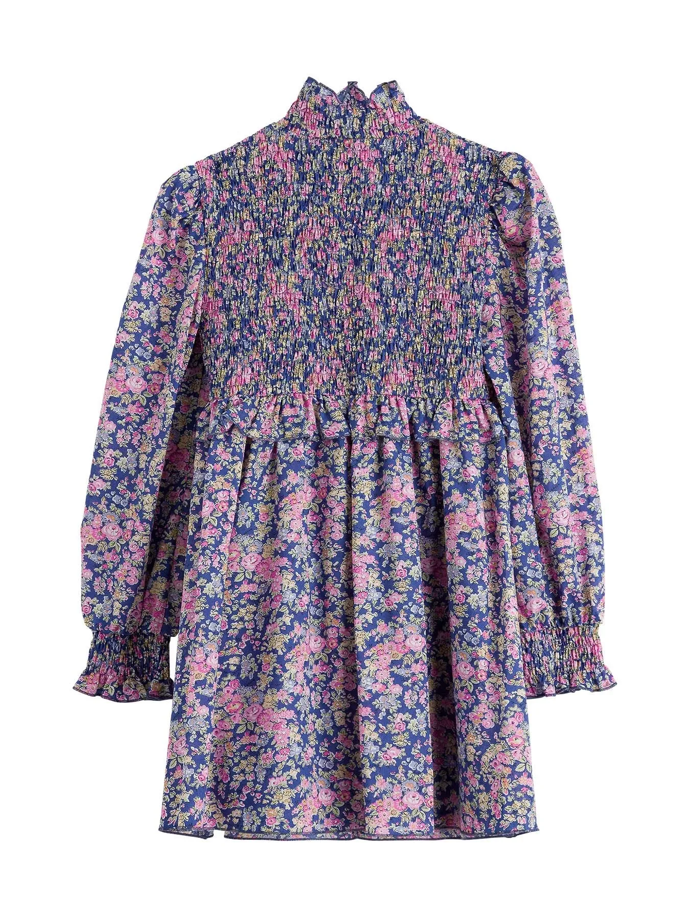Philosophy Di Lorenzo Kids Floral Printed Shirred Dress