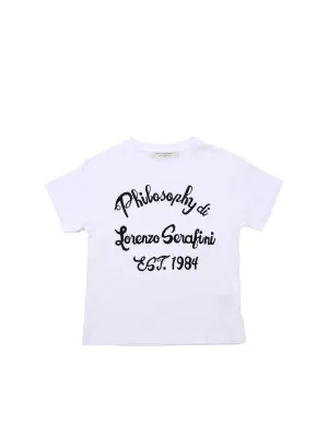 Philosophy Di Lorenzo Serafini Kids Logo Print T-Shirt