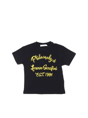 Philosophy Di Lorenzo Serafini Kids Logo Printed T-Shirt