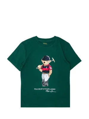 Ralph Lauren Kids Bear Print T-Shirt