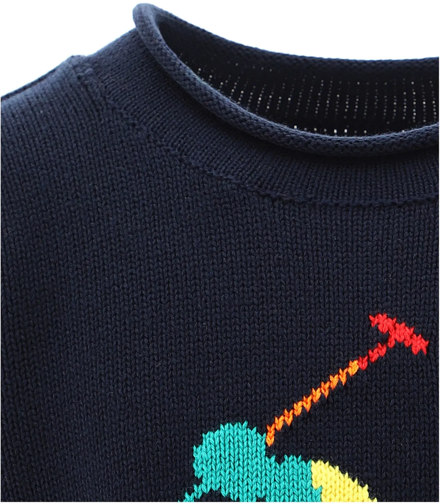 Ralph Lauren Kids Big Pony Intarsia Knit Sweater