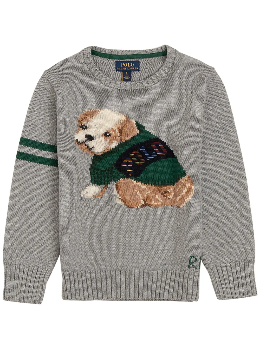 Ralph Lauren Kids Bulldog Knit Jumper