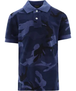 Ralph Lauren Kids Camouflage Slim-Fit Polo Shirt