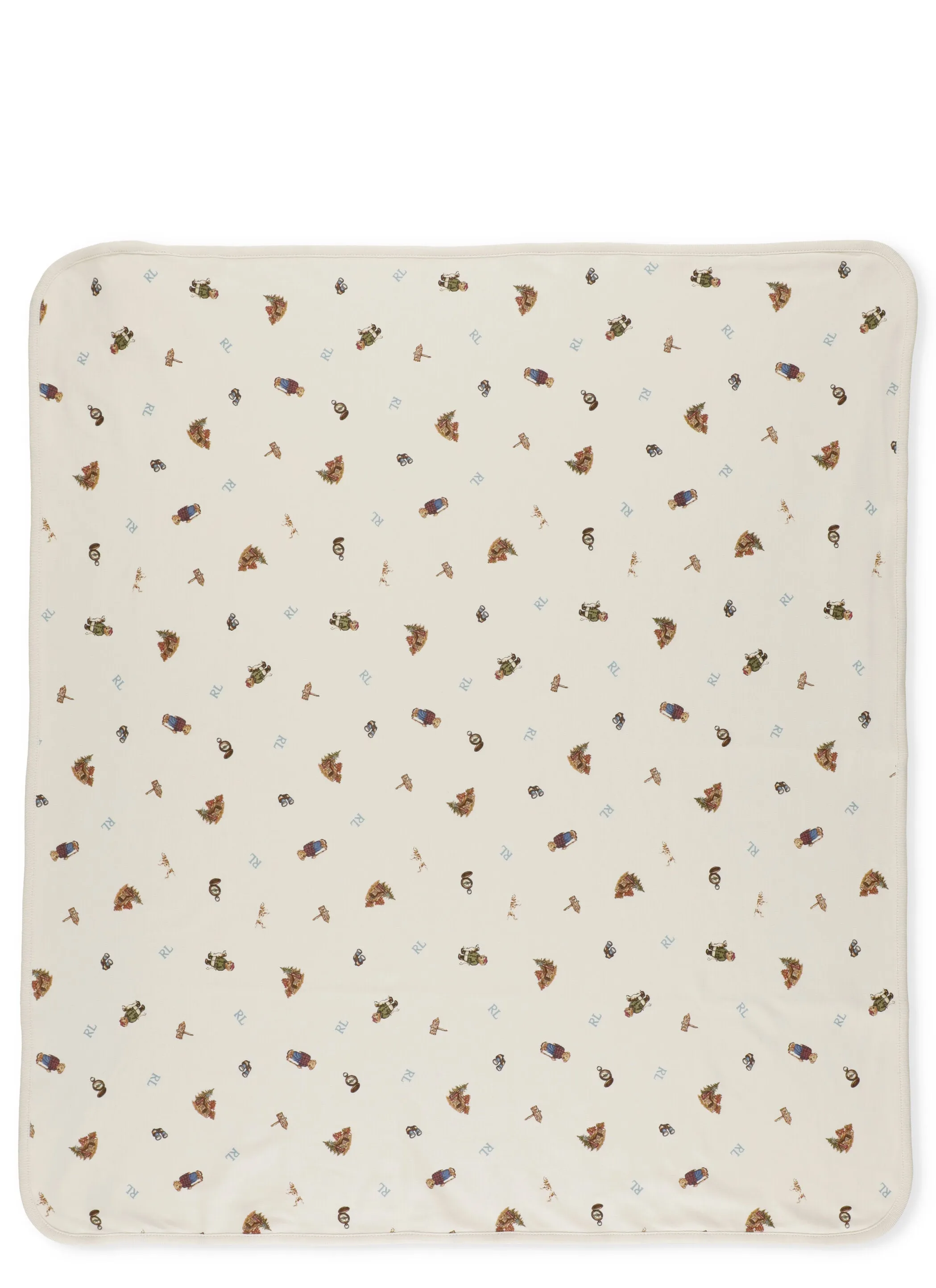 Ralph Lauren Kids Graphic Printed Blanket