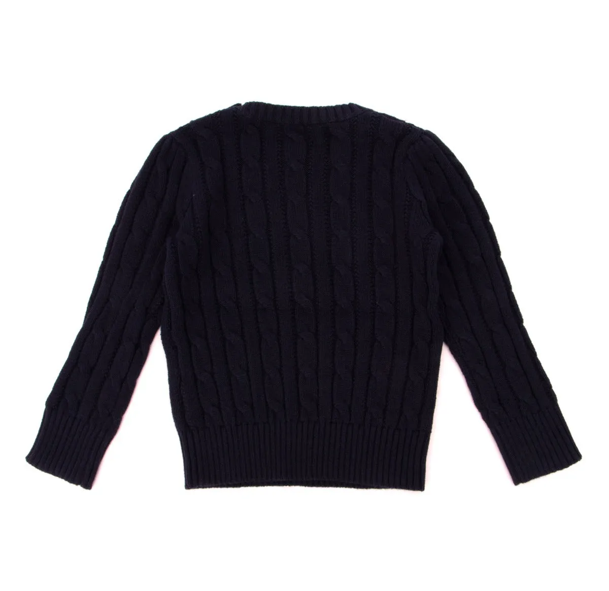 Ralph Lauren Kids Logo Cable Knit Jumper