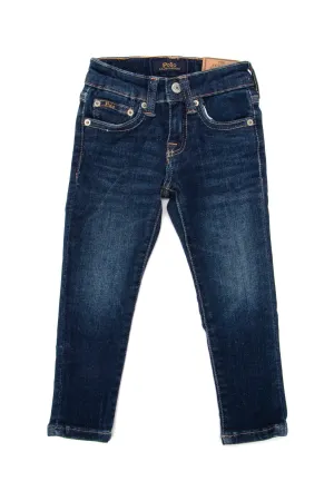 Ralph Lauren Kids Logo Detailed Jeans