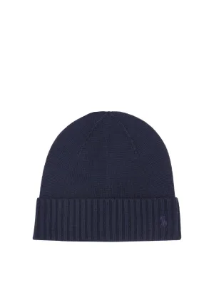 Ralph Lauren Kids Logo Embroidered Beanie