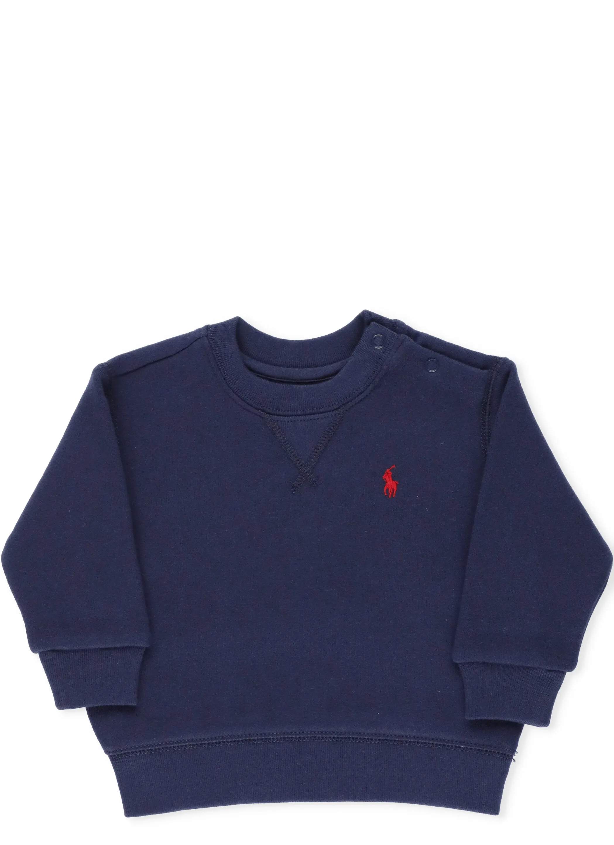 Ralph Lauren Kids Logo Embroidered Crewneck Sweatshirt