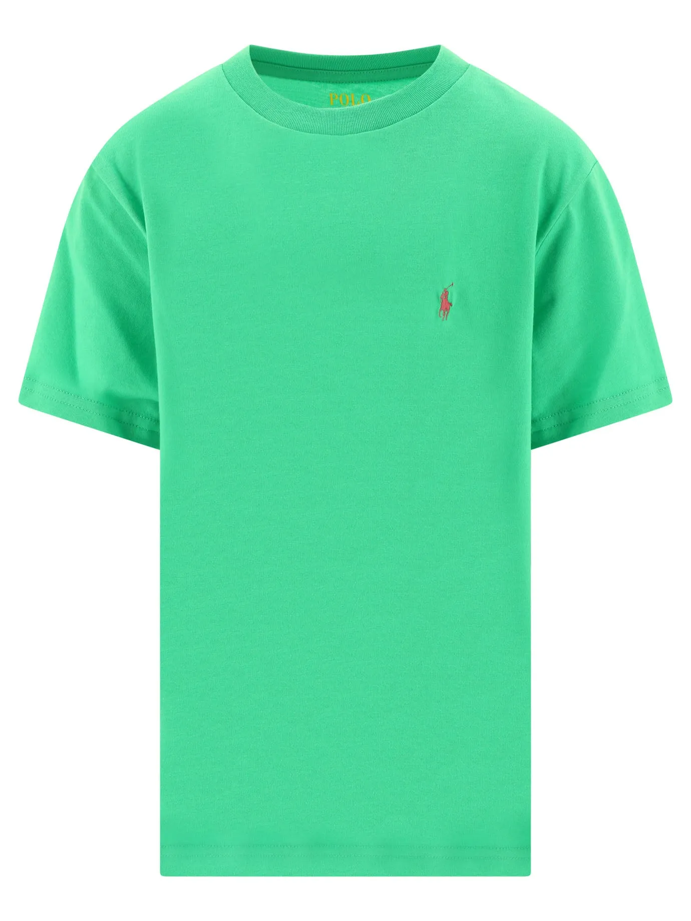 Ralph Lauren Kids Logo Embroidered Crewneck T-Shirt